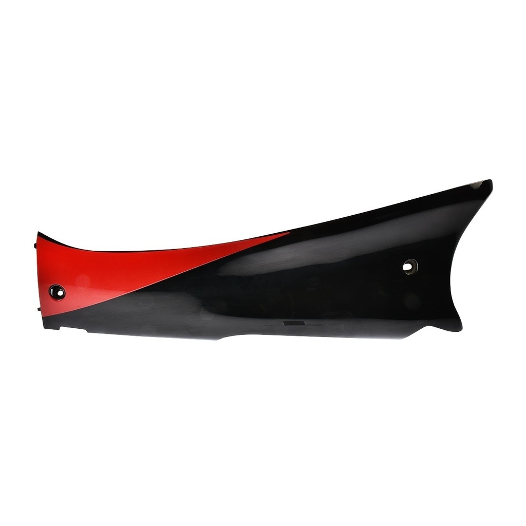 [F13012104] CUBIERTA LAT IZQ BLANCO ROJO DS150