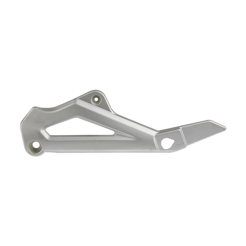 [F13011689] CUBIERTA POSAPIE IZQ PLATA FIERA150