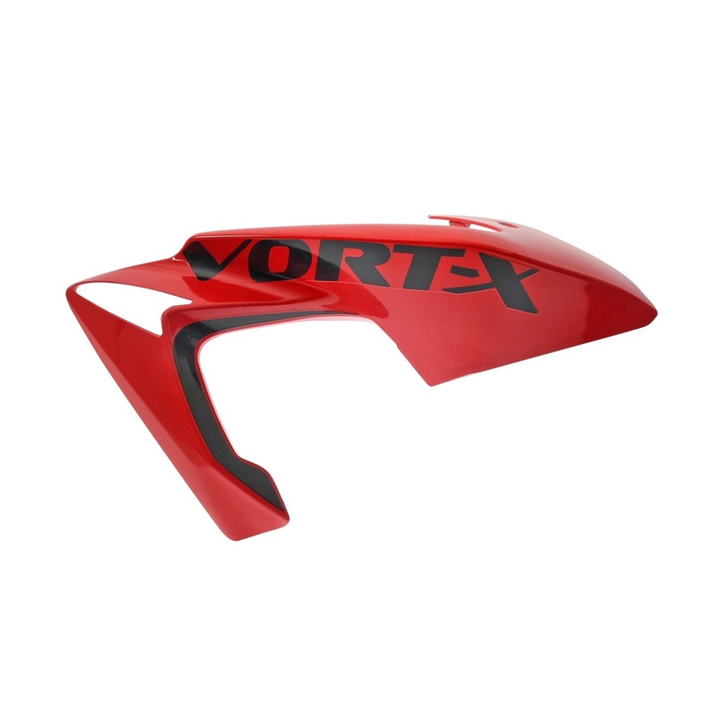 [F13012498] CUBIERTA TANQUE IZQ ROJO VORT-X 200
