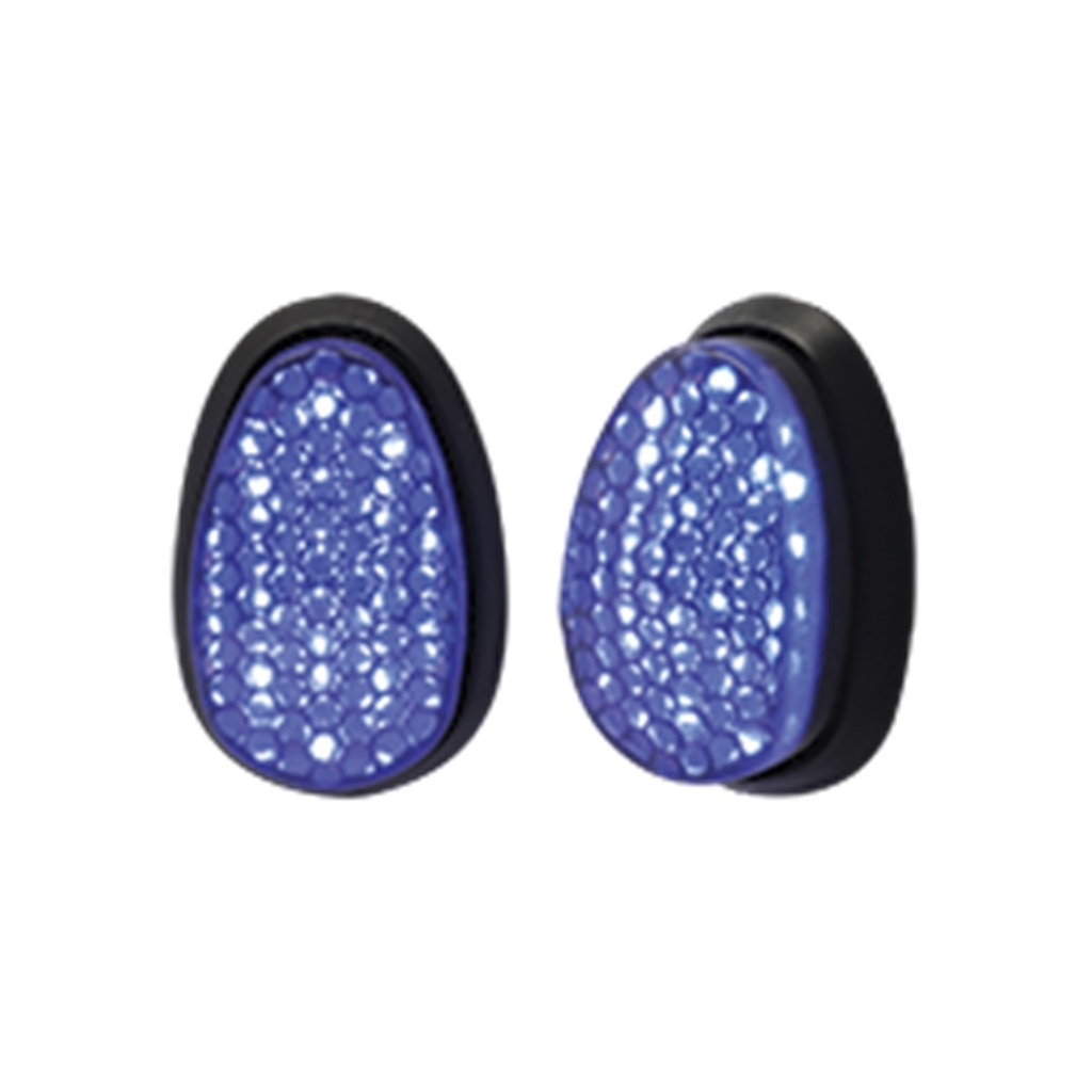 DIRECCIONAL LED TIPO TORTUGA UNIVERSAL (AZUL)