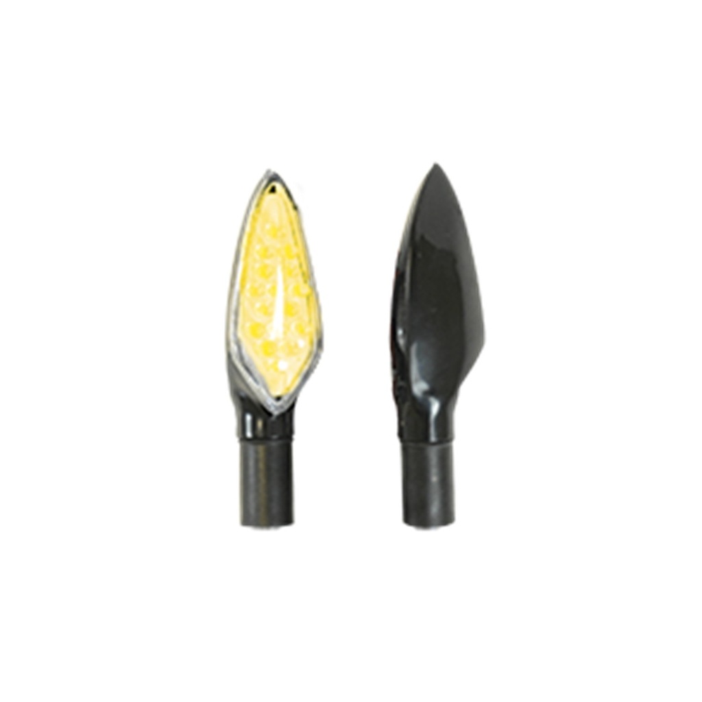 DIRECCIONAL LED TIPO TRIANGULAR UNIVERSAL (AMARILLO)