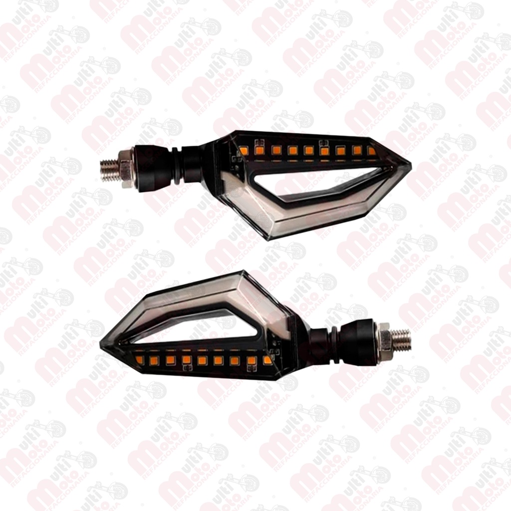 [DIR-3213-1038A] DIRECCIONAL LEDS BI-COLOR RUNNING IR1038 AMARILLO/AZUL