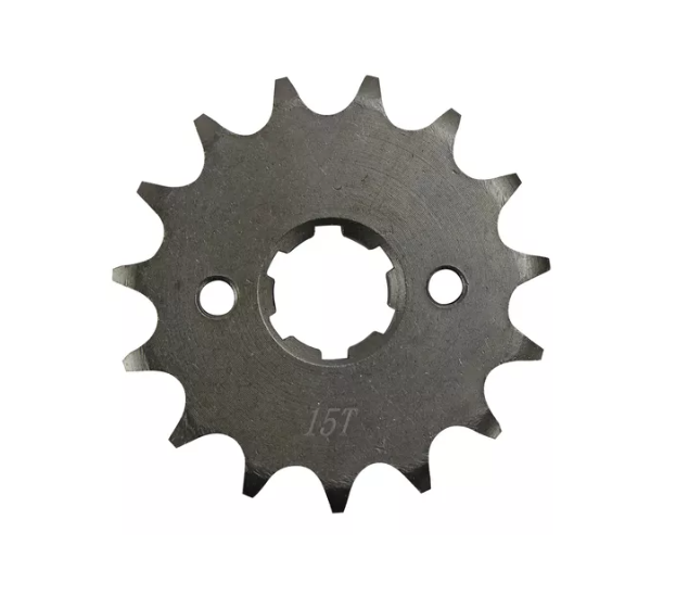 [PIÑ-003] ENGRANE PIÑON 15T DIENTES 125-Z/ DM-125 / DM-200 14-17 / DT-125 CLASICA 17 / DT-125 DELIVERY 17 / DT-125 SPORT 17 / DT-150 SP