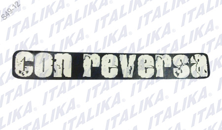ETIQUETA "CON REVERSA" ATV150-II CON REVERSA