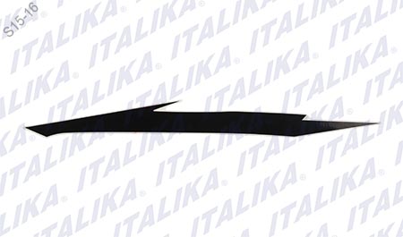 [F13020143] ETIQUETA IZQ SALPICADERA TRAS ATV180, ATV200
