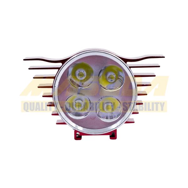[FOB-3216-0906] FARO AUXILIAR HYPER LEDS IR-0900 8-80V 4W 6000K 200LM ROJO