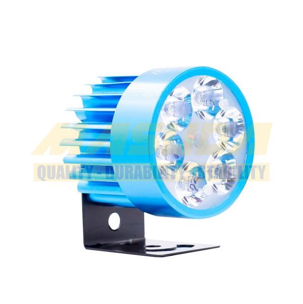 [FOB-3216-1571A] FARO AUXILIAR LEDS P/MOTOCICLETA IR1571 8-80V 6W AZUL