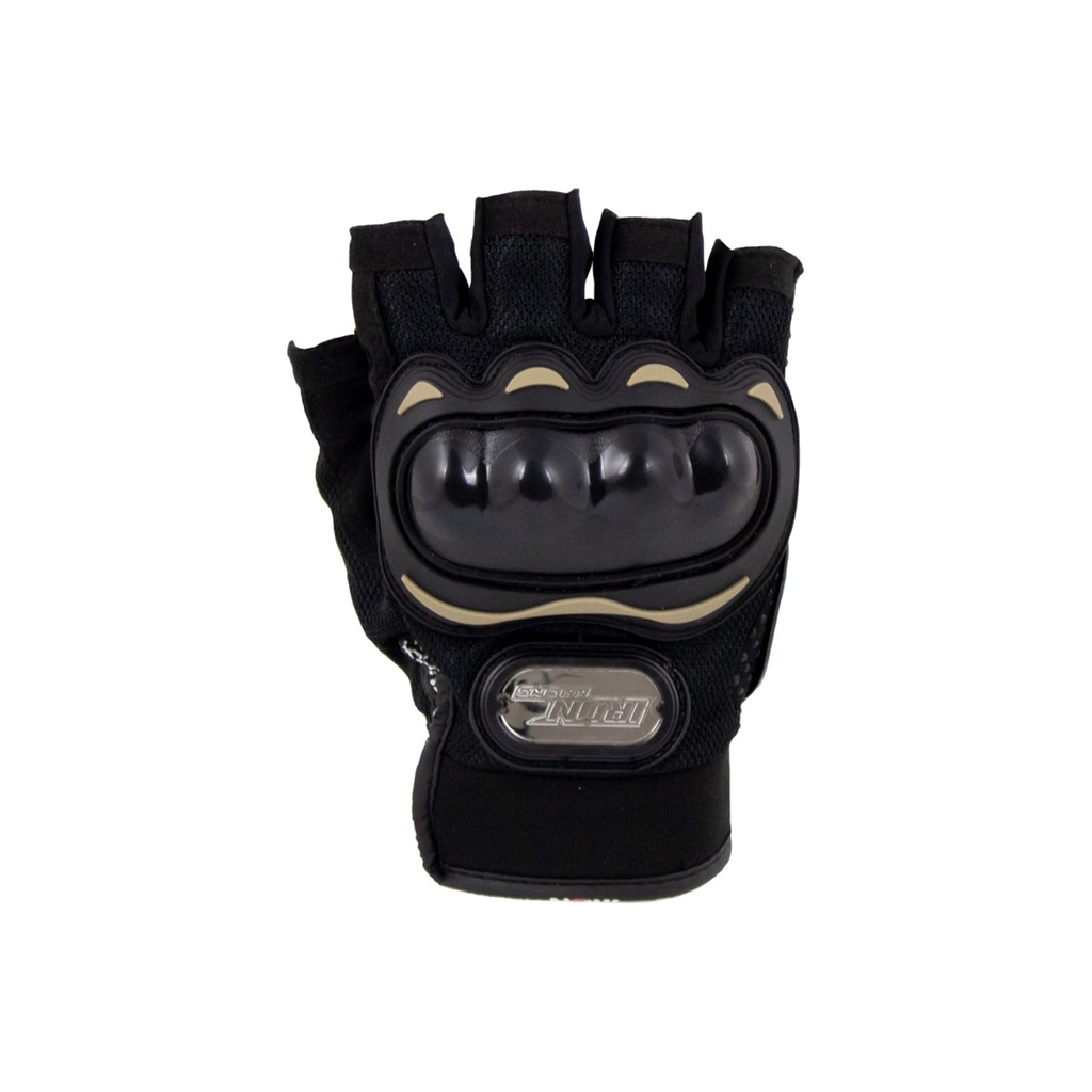 GUANTE P/ MOTOCICLISTA IRON RACING COOL-MAN NEGRO TALLA L