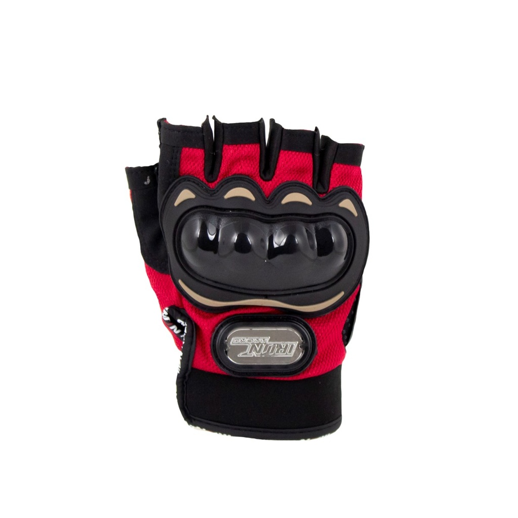 GUANTE P/ MOTOCICLISTA IRON RACING COOL-MAN ROJO TALLA M