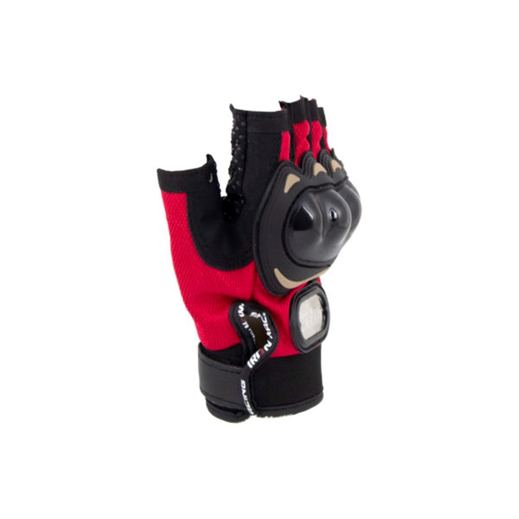 [GUA-7107-0200C] GUANTE P/ MOTOCICLISTA IRON RACING COOL-MAN ROJO TALLA XL
