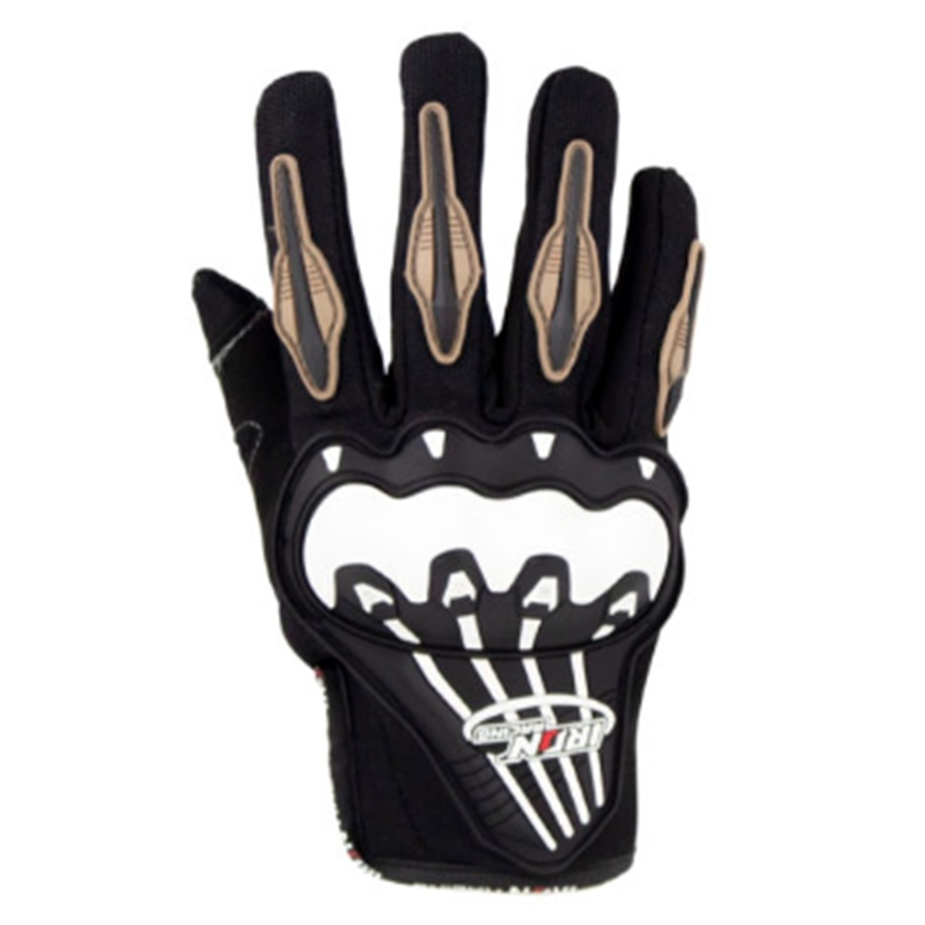 GUANTE P/MOTOCICLISTA IRON RACING FORZA ETERNA NEGRO TALLA M