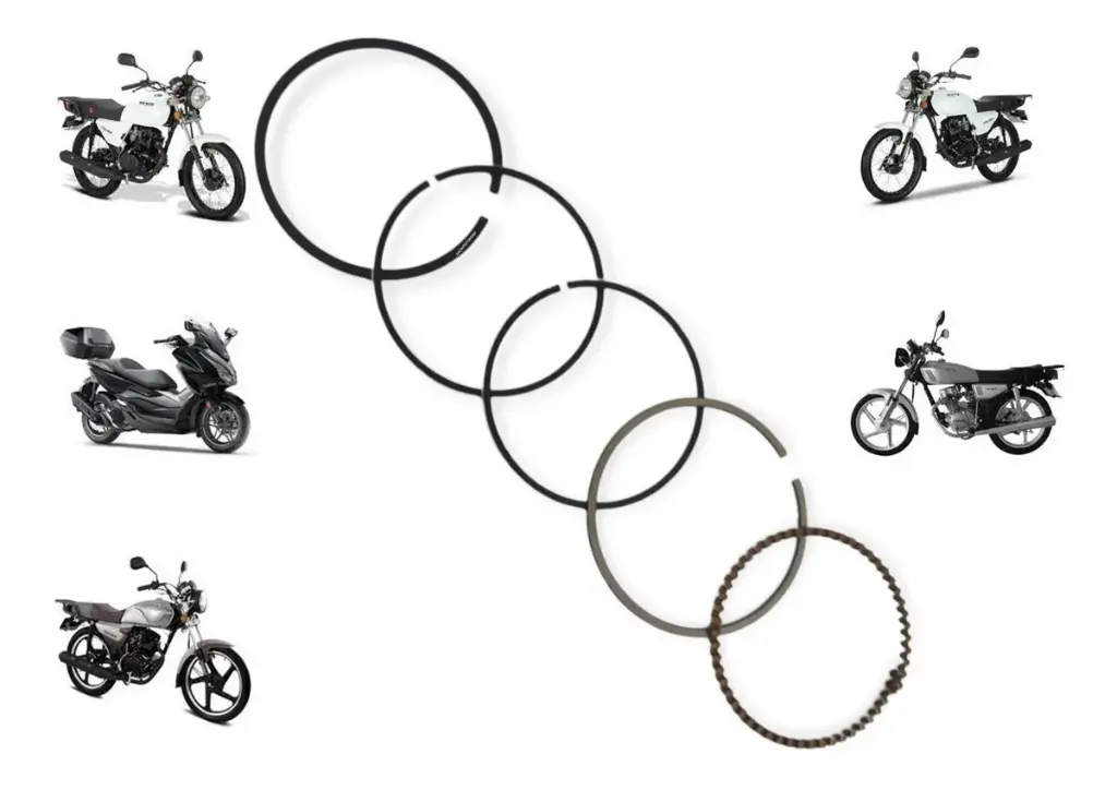JUEGO DE ANILLOS STD 125 CC DIABOLO PHANTOM LUCKI