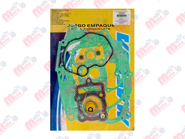 [EMP-6505-003] JUEGO DE EMPAQUES DE MOTOR COMPLETO ITALIKA FT125/CG125 125CC