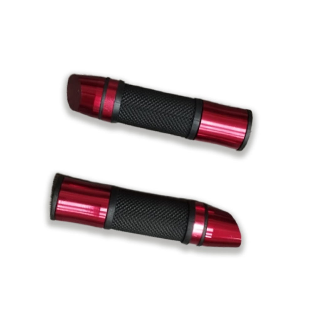 JUEGO PUÑOS ALUMINIO MSD-295 ROJO