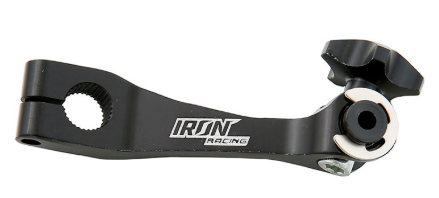 KIT PALANCA DE LEVA ALUMINIO ESTRELLA FRENO TRASERO CG125/FT125 NEGRO