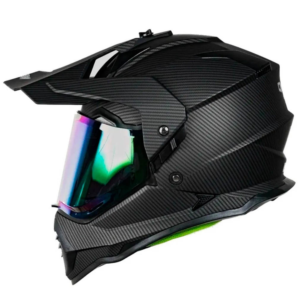 KOV CASCO ONIX CARBON NEGRO XL
