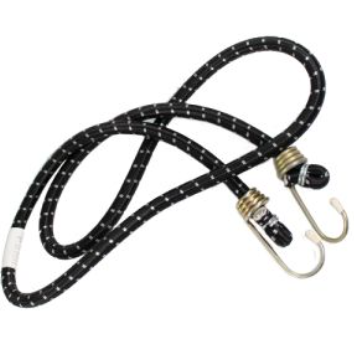 LIGA  ELASTICA NEGRA (ESLINGA) 120 cm Exterior: 100% polipropileno Interior: 100% elastano