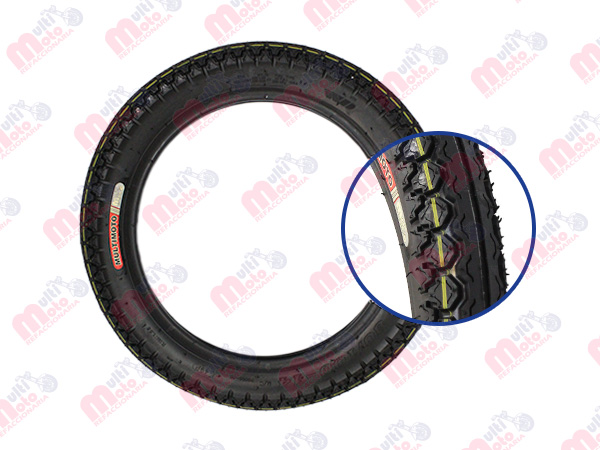 [AX7006-80/100-14] Llanta AXUS 80/100-14 AX7006 6PR TT