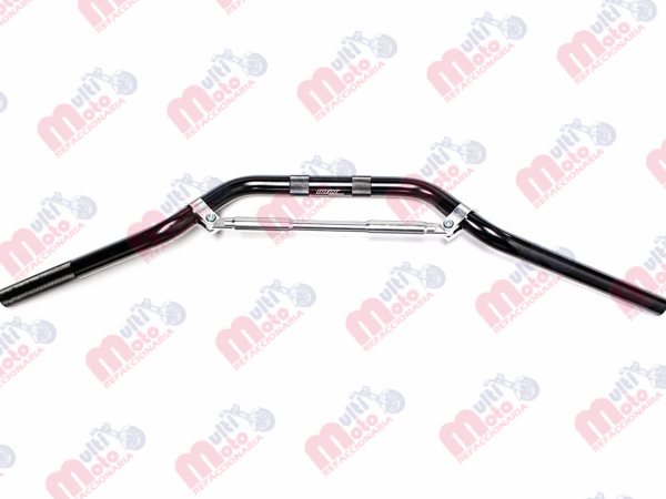 MANUBRIO ALUMINIO DEPORTIVO IRON RACING 3.5*85CM COLOR NEGRO