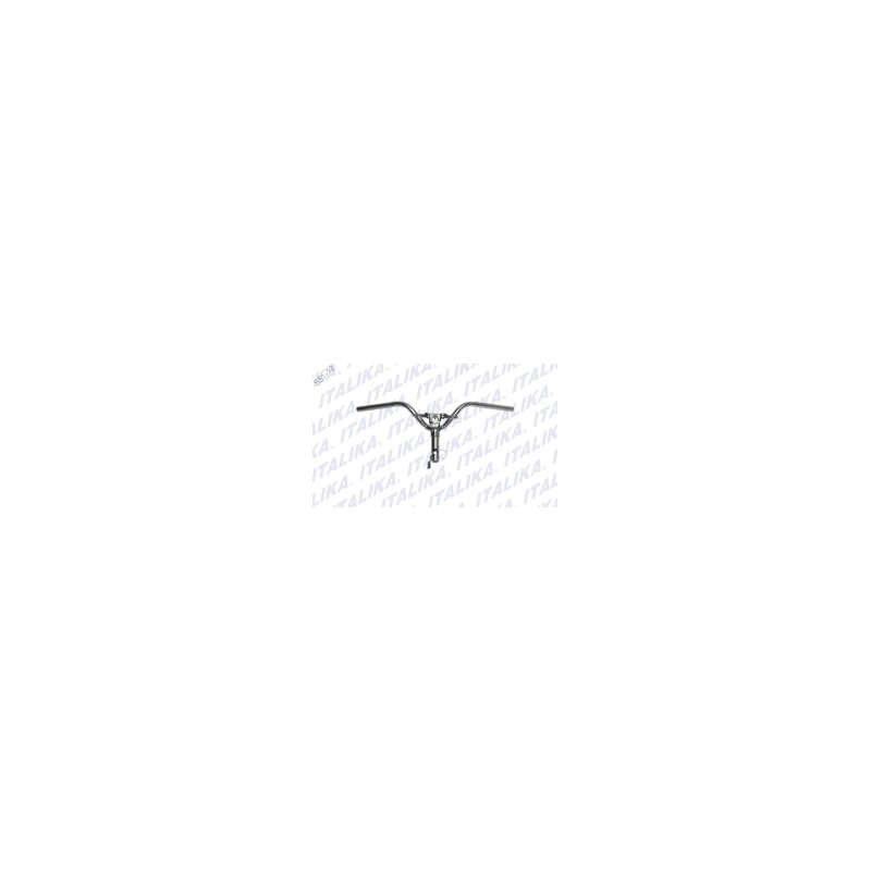 [02-CRACRO] MANUBRIO UNIVERSAL CAFFE RACER TUBO 7/8 CAL. 14 CROMO