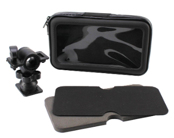 PORTA-CELULAR FUNDA PARA MOTOCICLETA CON BASE MANUBRIO IR 9751