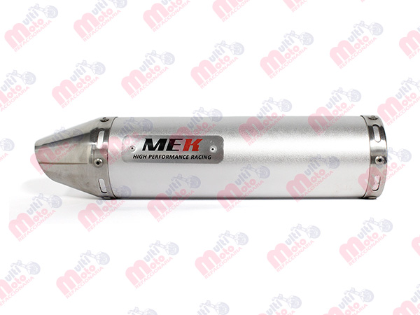 [1004994-5] SILENCIADOR TIPO CONO PEQ 300MM CROMADO MEK