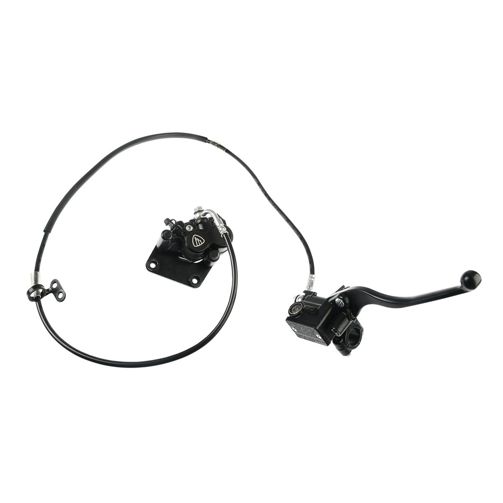 [F14020677] SISTEMA FRENO DEL NEGRO CON ISOTIPO DM250X