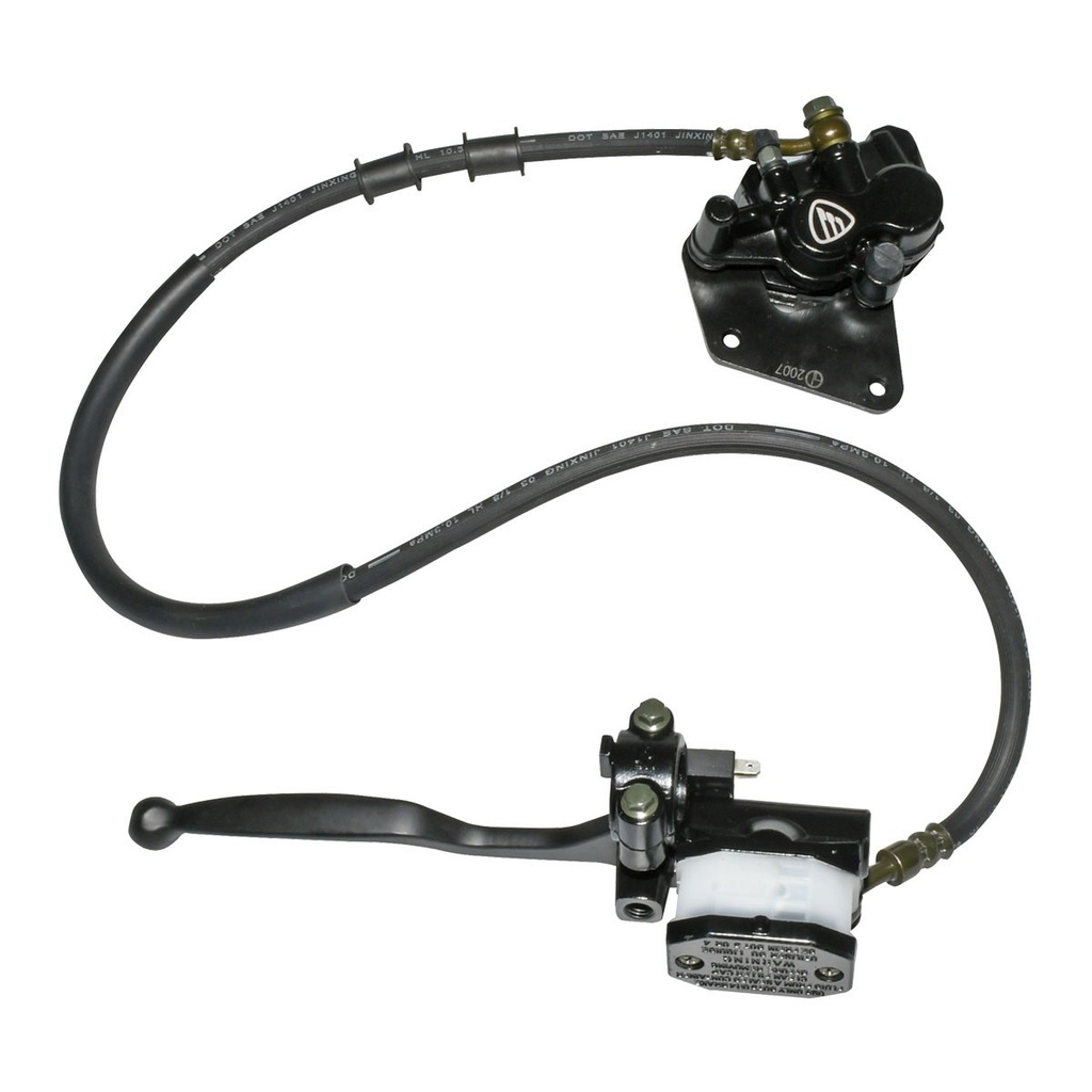 [F14020530] SISTEMA FRENO DEL NEGRO CON LOGO RC200, RC200