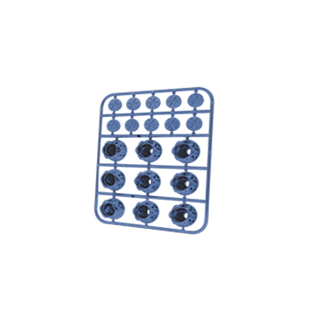 TAPA PARA TORNILLO HEXAGONAL DE PLASTICO UNIVERSAL (AZUL)