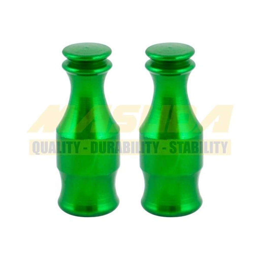 [TAP-2606-0806V] TAPON DE VALVULA DE AIRE ALUMINIO BOTELLA VERDE
