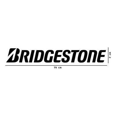 CALCOMANIA HORQUILLA BRIDGESTONE