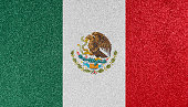 CALCOMANIA MEDIANA VINIL BANDERA MEXICO