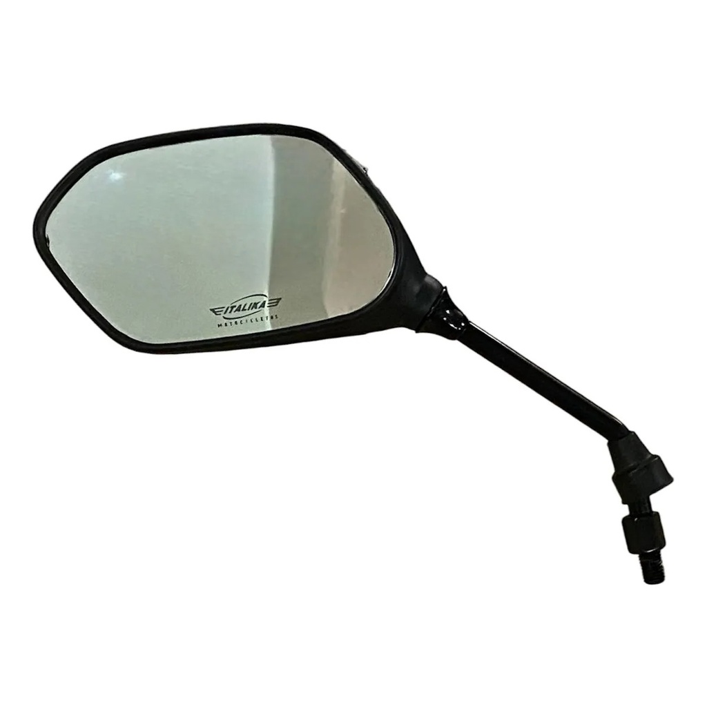 ESPEJO IZQ ROJO CON LOGO AT110 SPORT