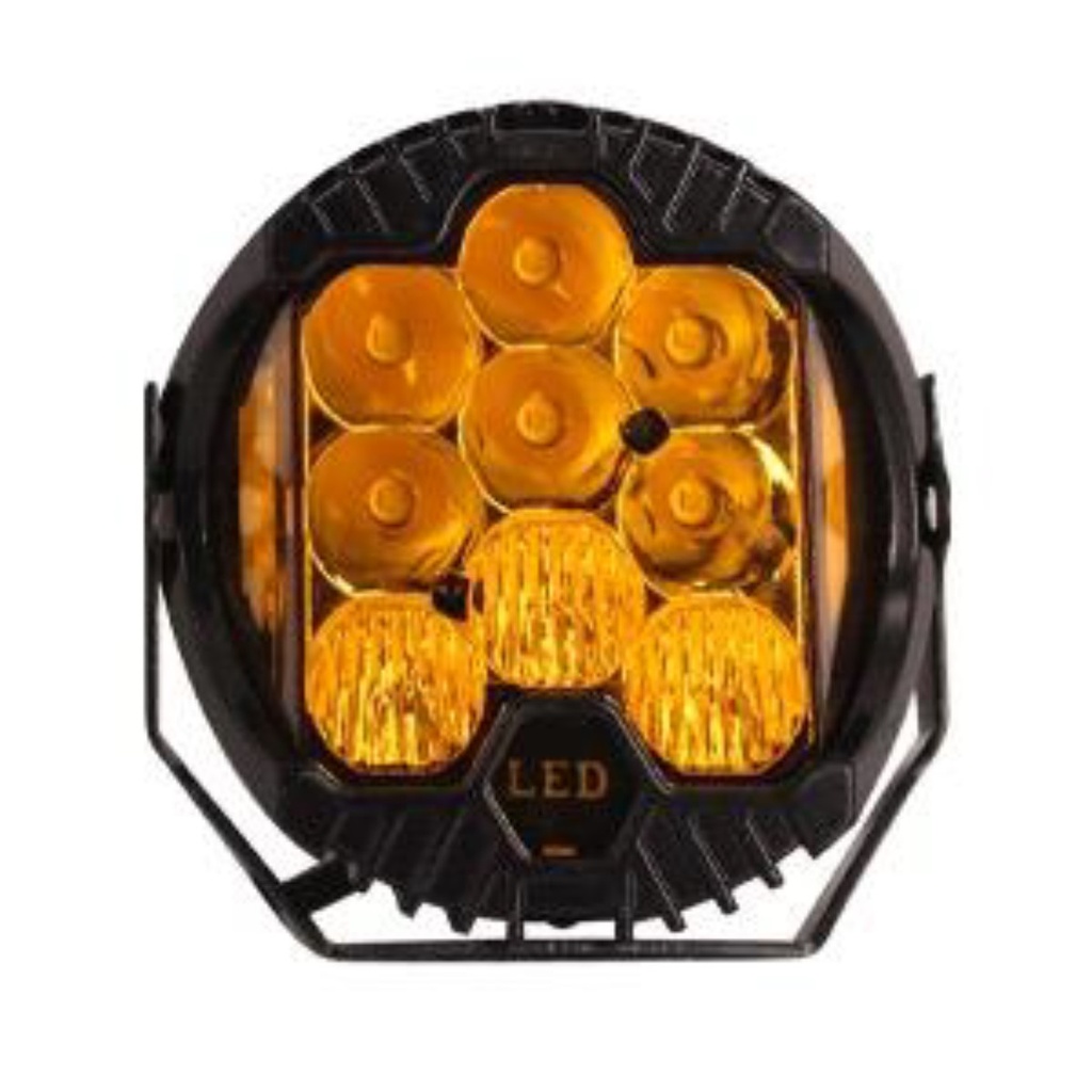 Faro luz ámbar de amplio espectro