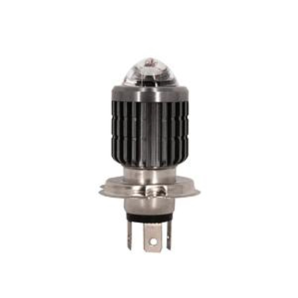 Foco LED con lupa H4 azul/blanco
