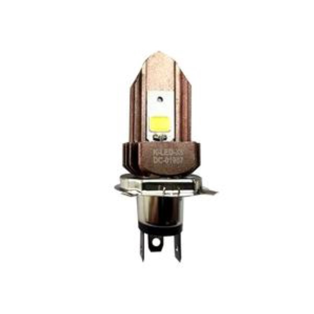 Foco LED dorado H4 blanco