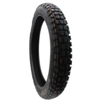 LLANTA PARA MOTOCICLETA 3.00-18 RUDOS BIKER P115 TRABAJO 6PR USA CAMARA (TT) TRASERA TRABAJO