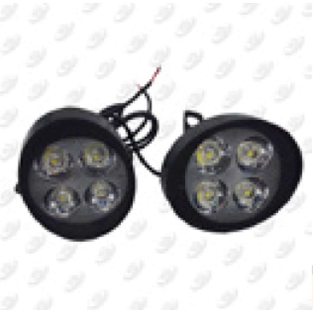 LUZ ROUND BLANCA 12 Vcc 7W ESTROBO / ALTA / BAJA