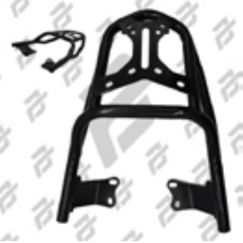 PARRILLA TRASERA NEGRO MATE IT 125-Z