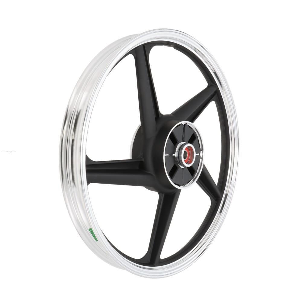 [1512-1091] RIM PROMOTO TRASERO NEGRO ALUMINIO ITALIKA FT125 SPORT (18X1.60)(TT)
