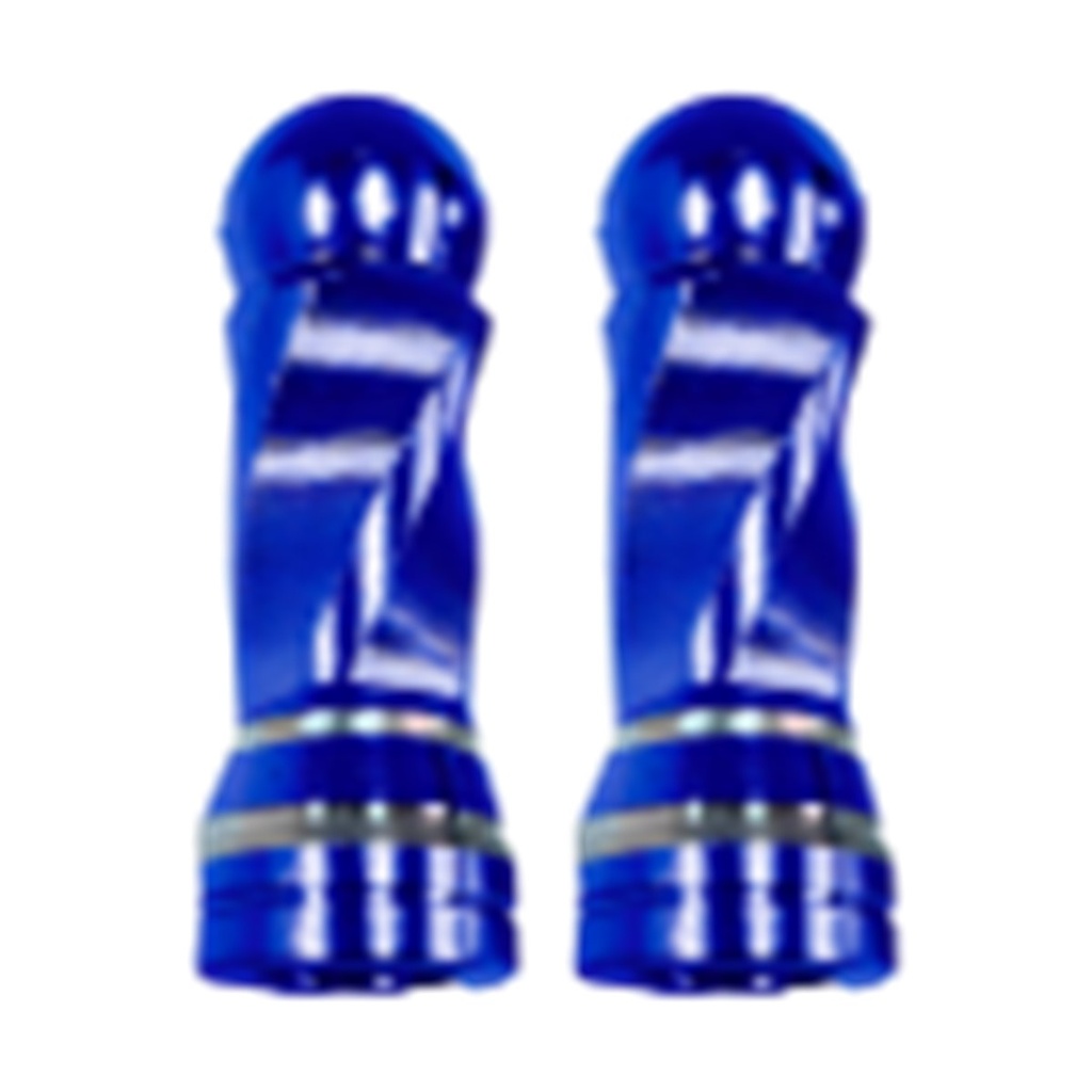 TAPON DECORATIVO PARA VALVULA EN FORMA RODONDO (AZUL)