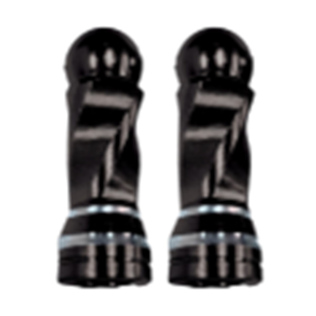 TAPON DECORATIVO PARA VALVULA EN FORMA RODONDO (NEGRO)