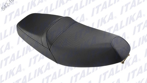 [F03010212] ASIENTO NEGRO DS125, X125G, X125GTS 