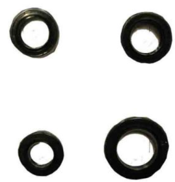 [RET-GY-05] JGO.DE RETENES DE MOTOR DS150,XS150,GS150,WS150 compatible con todos los años