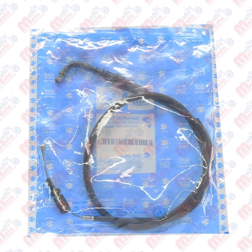 [JZ161207] CHICOTE DE ACELERADOR COMPLETO BAJAJ DISC125ST, DISC150 S&F