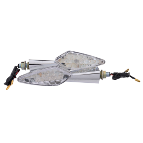 [MOTDR60] DIRECCIONAL C/LEDS E-822 CROMO