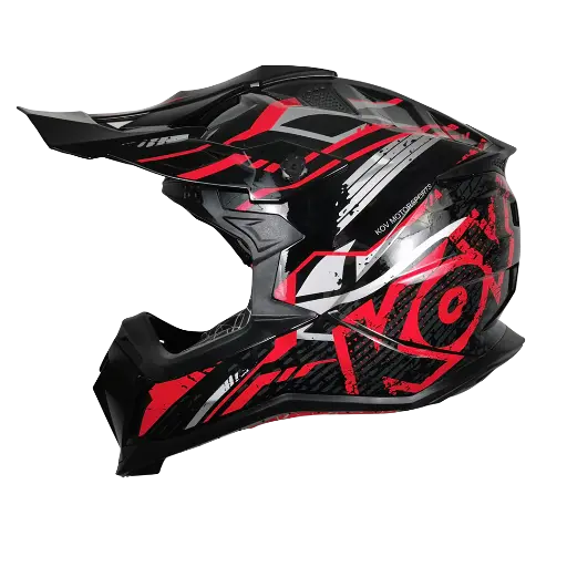 [7502305891350] KOV CASCO CROSS DIRT ROJO L
