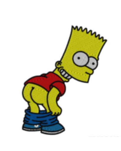 [GDE-099] CALCOMANIA GRANDE BART