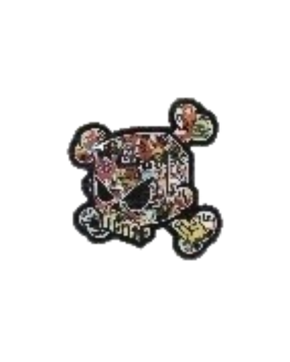 [GDE-100] CALCOMANIA GRANDE CALAVERA COLLAGE