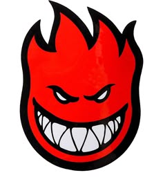 [GDE-032] CALCOMANIA GRANDE DIABLO ROJO
